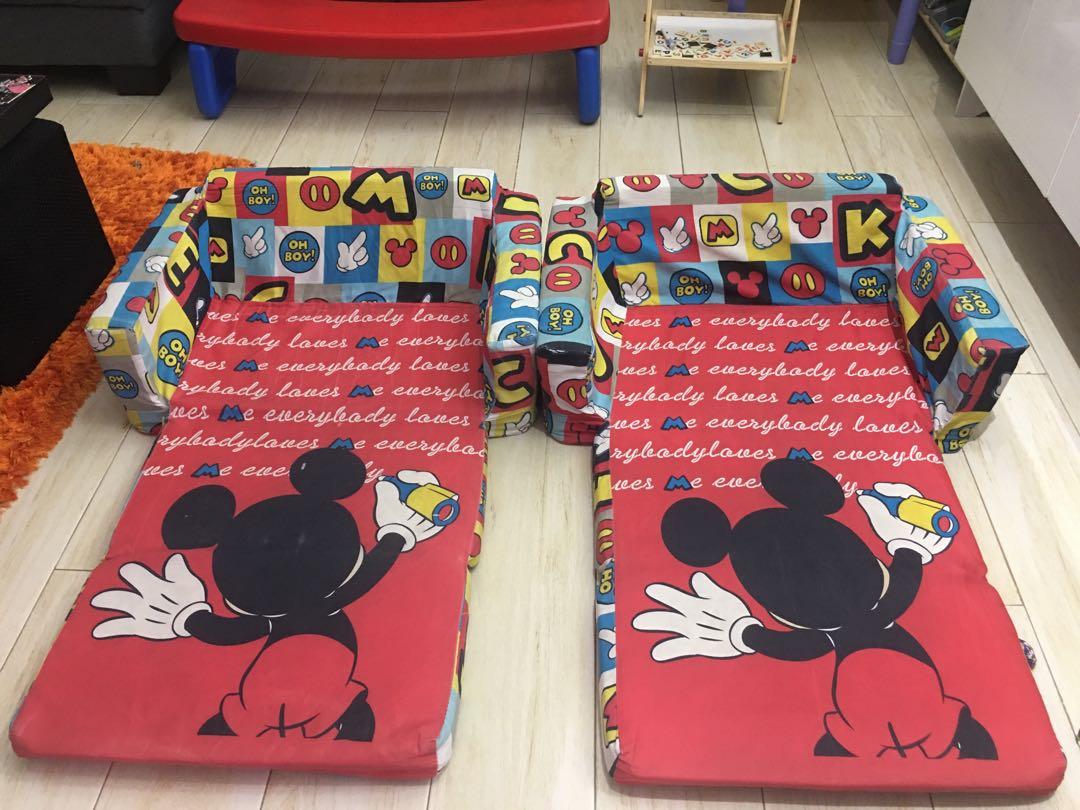 mickey mouse couch bed