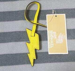 MK Lightning Bolt Bag Charm