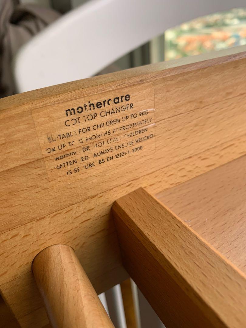 Mothercare Baby Cot TOP changer, Babies & Kids, Baby Nursery & Kids