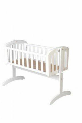 mothercare white swinging crib