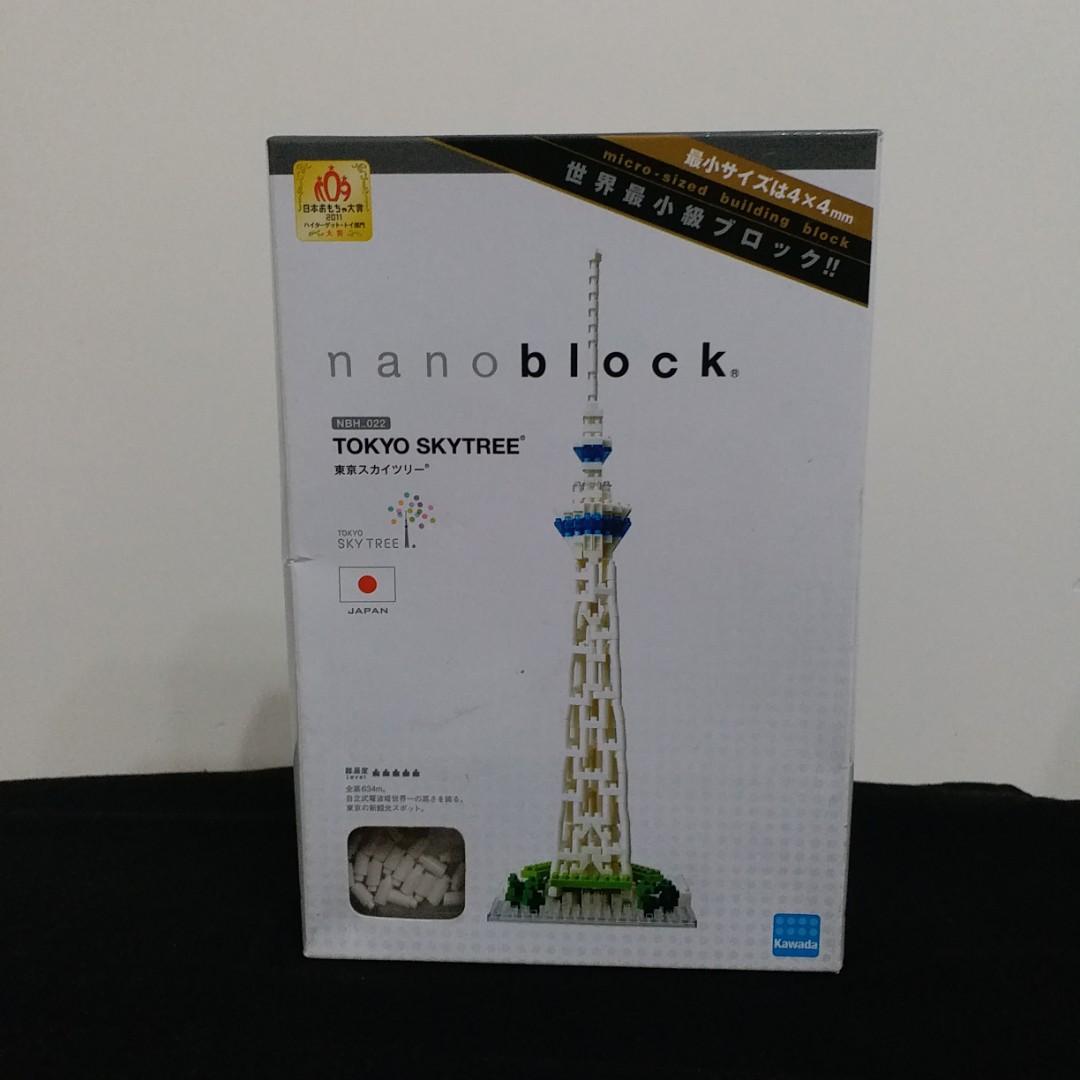 Nano Block TOKYO SKYTREE, 興趣及遊戲, 旅行, 旅遊- 旅行必需品及用品