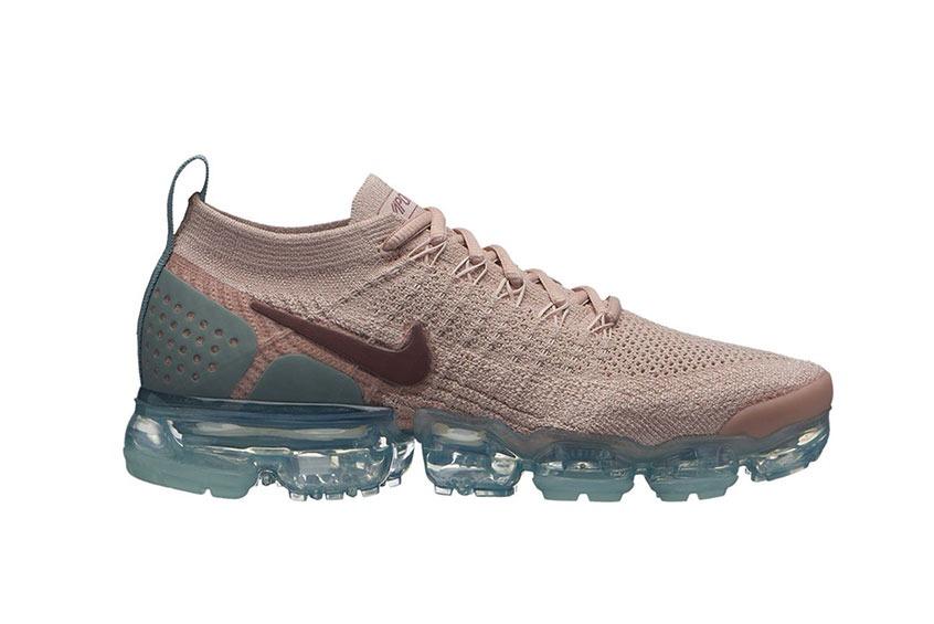 Nike Air VaporMax Flyknit 2 Pink Grey 24號女鞋, 他的時尚, 鞋, 運動