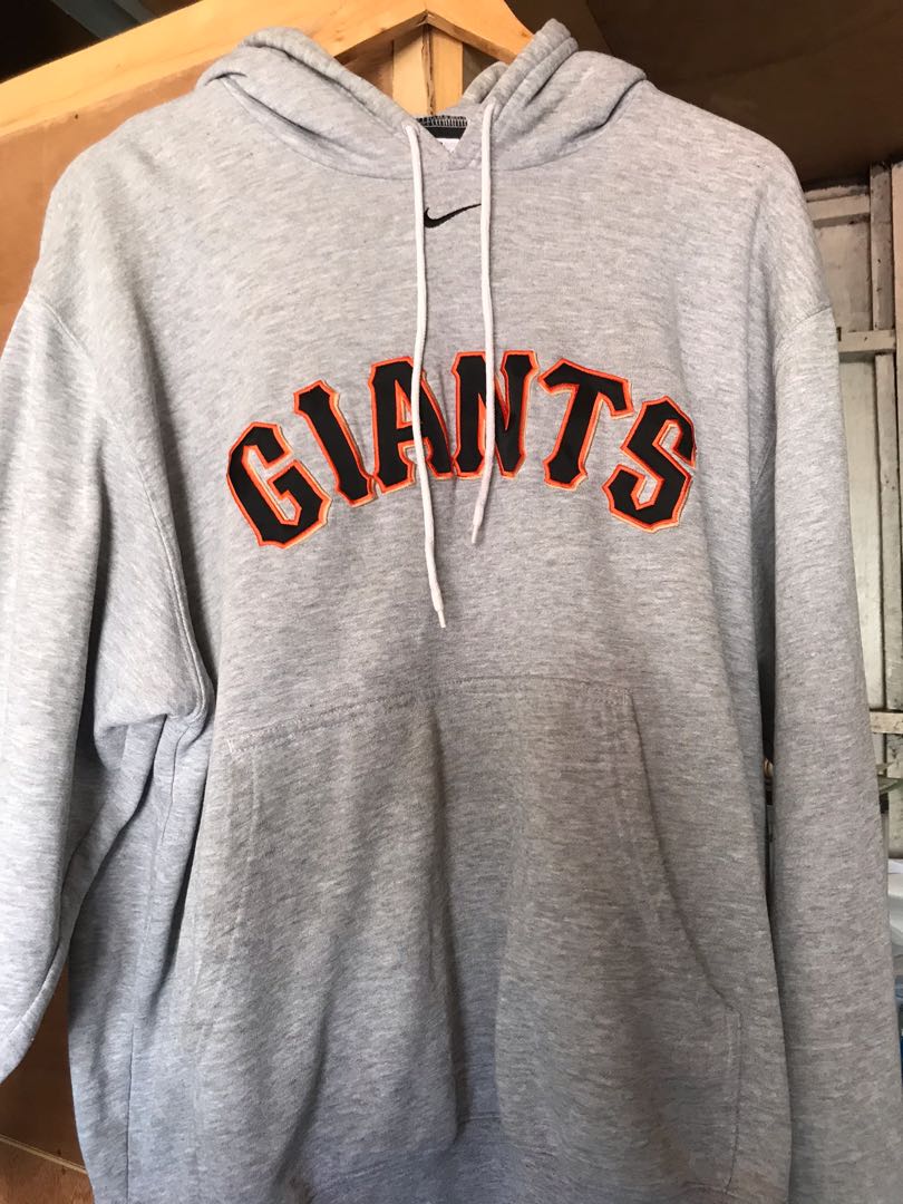 Vintage Nike Centre Swoosh Giants Hoodie 