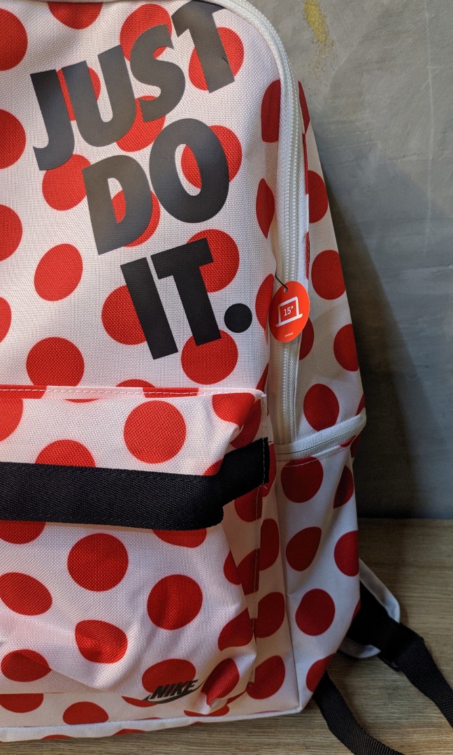 polka dot nike backpack