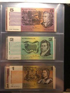 Australia dollars set