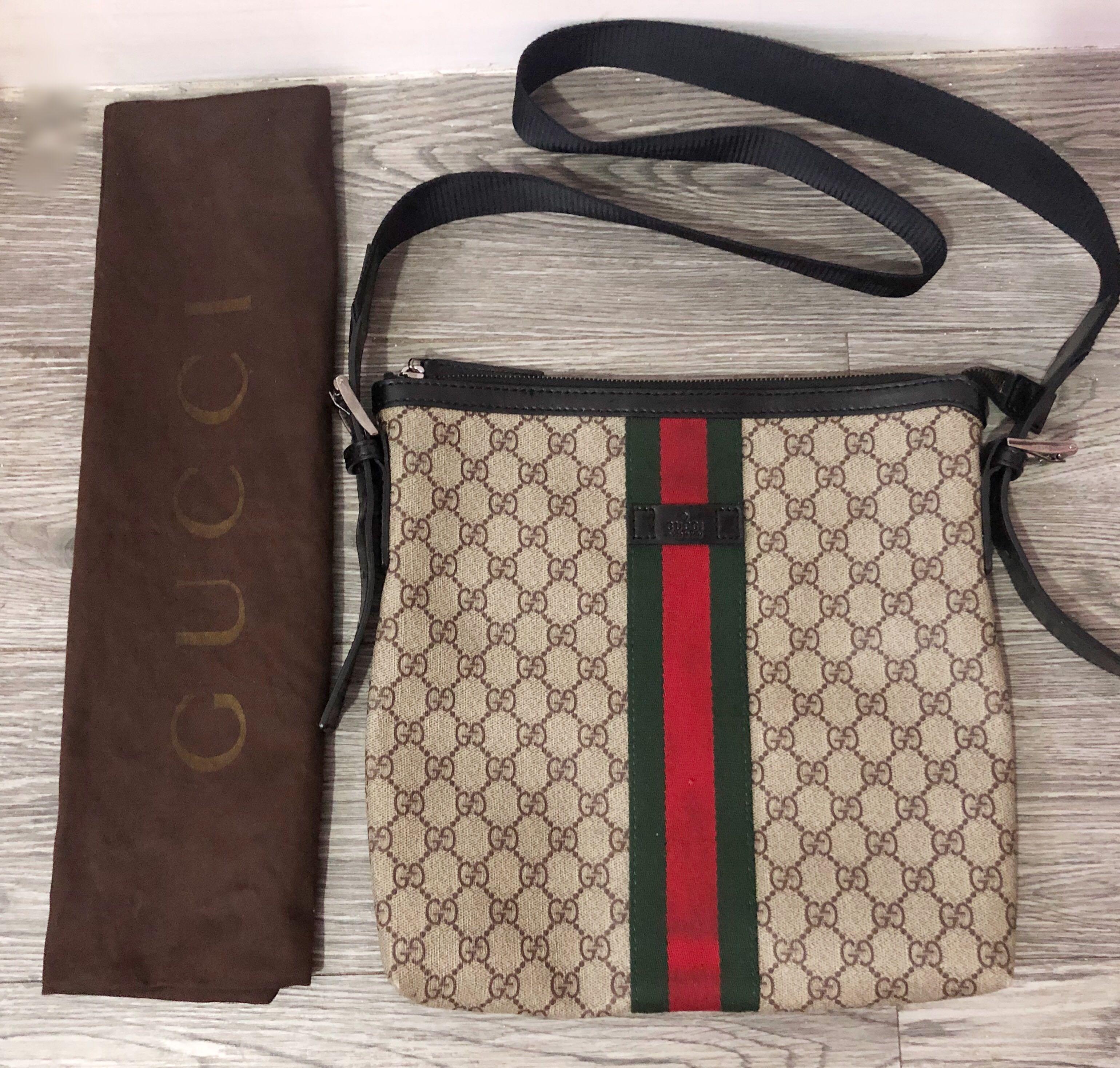 Gucci Messenger Bag, Luxury, Bags & Wallets on Carousell