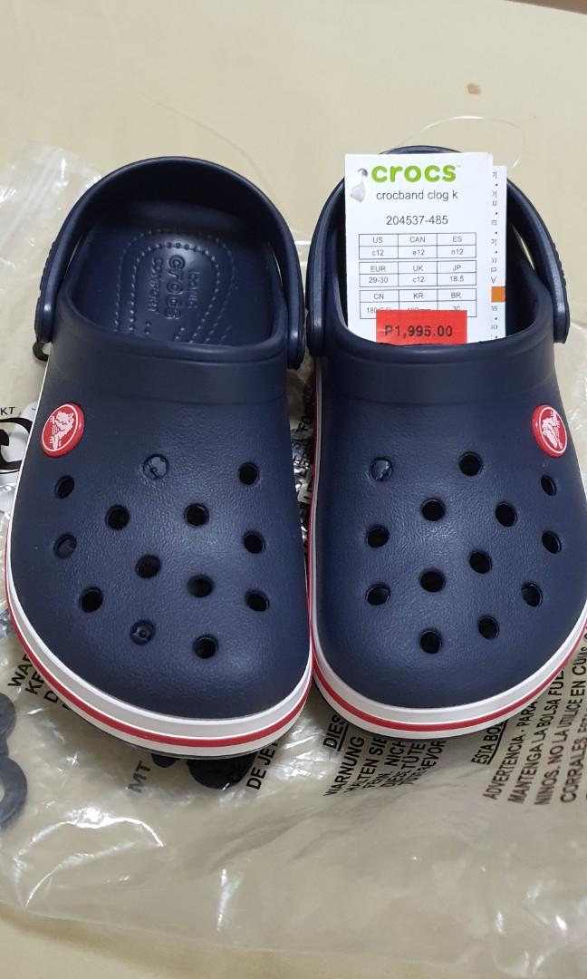 crocs for 12 year old boy