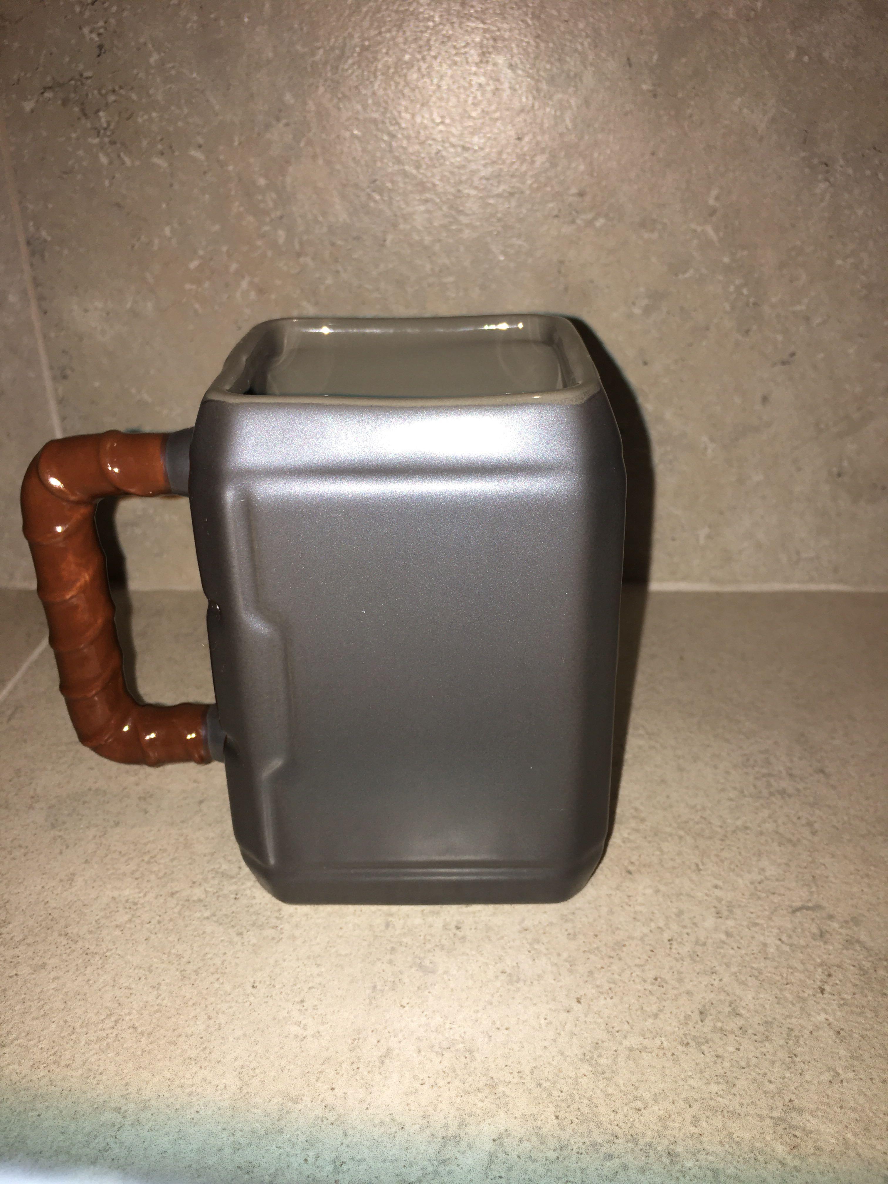 Disney Store Thor's Hammer Sculptured Mug New with Box