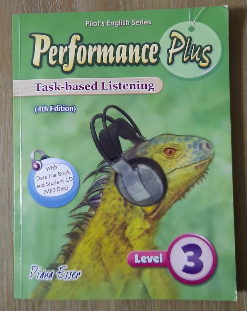 Performance Plus Task-based Listening Level 3, 興趣及遊戲, 書本 & 文具, 書本及雜誌 ...