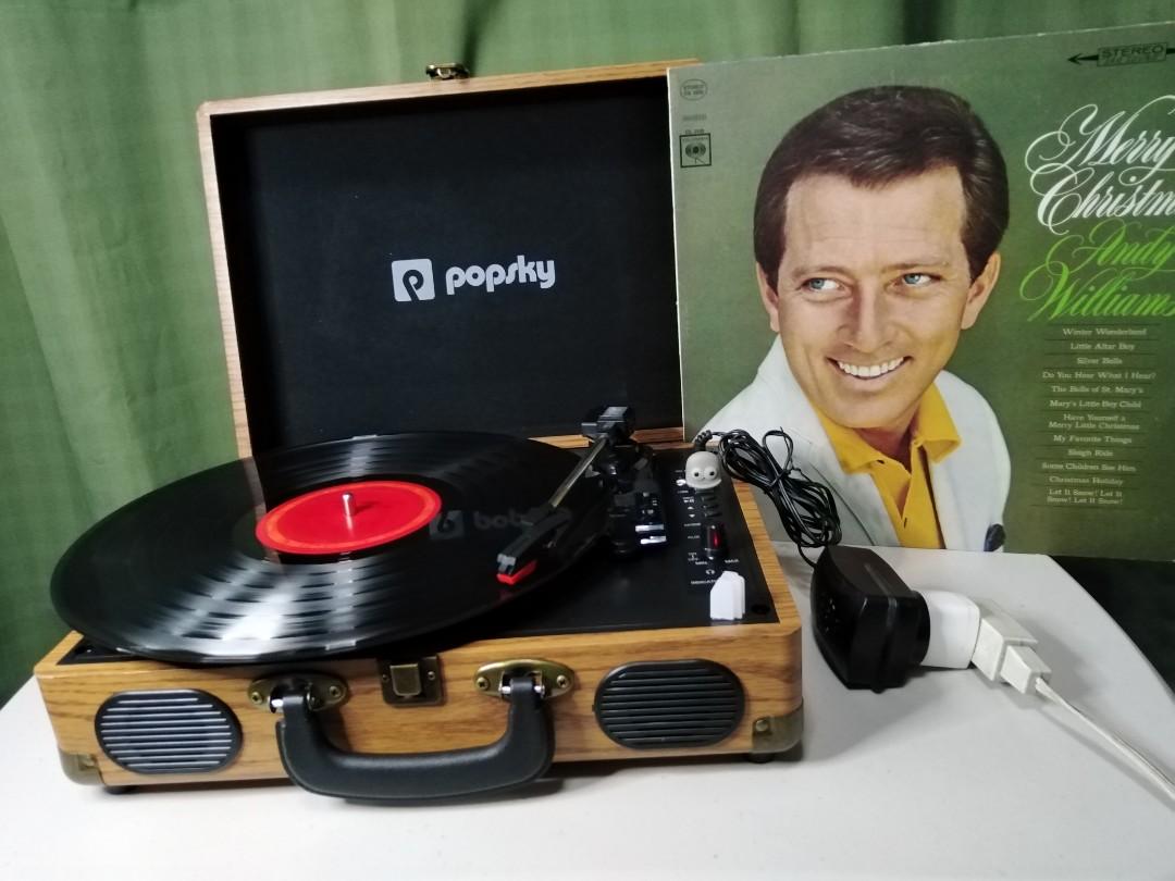 popsky record player bluetooth