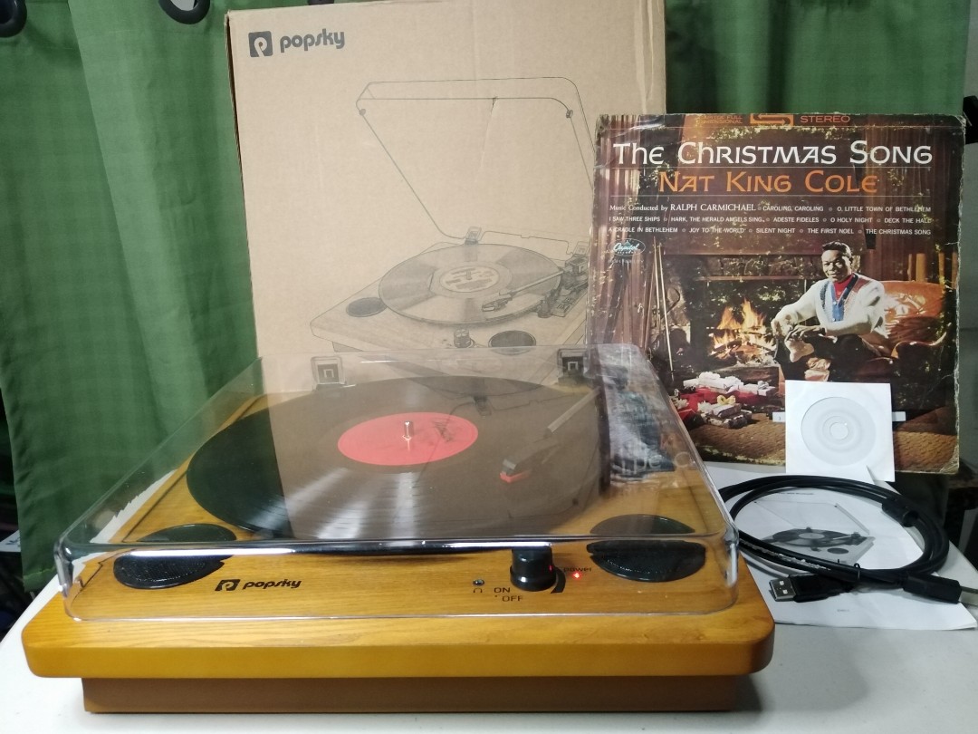 popsky record player bluetooth