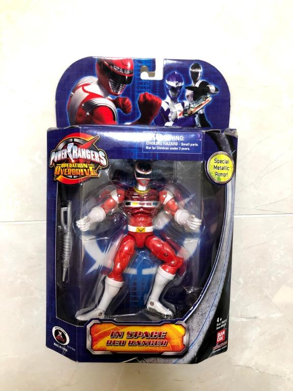 Power Rangers In Space In Space Red Ranger Figure Toys Games Other Toys On Carousell