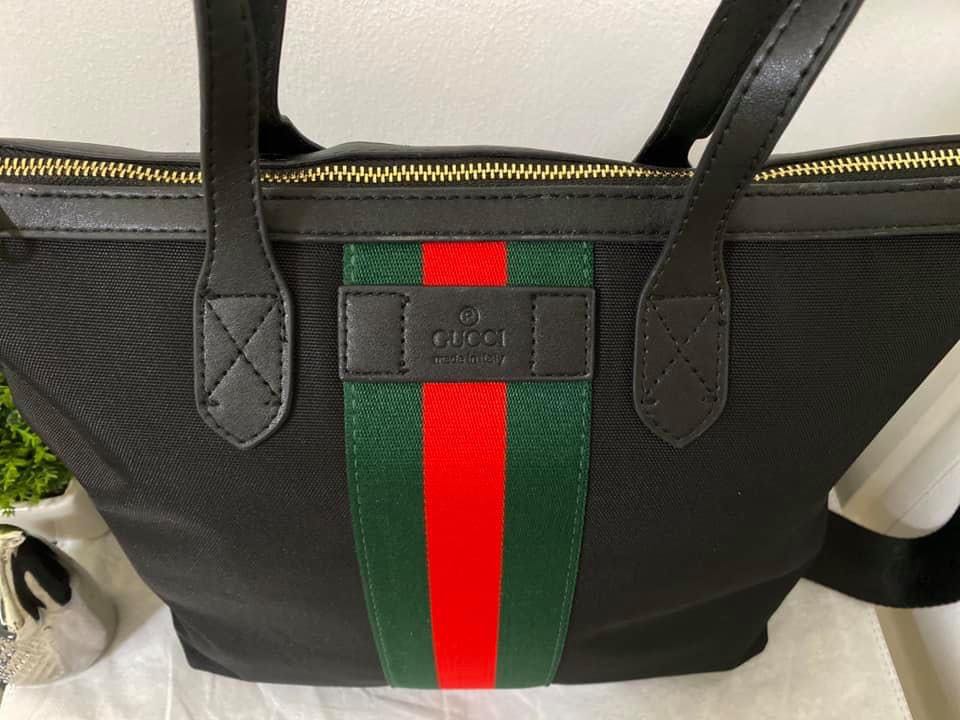 Pre Owned Gucci Laptop Bag Not Lv Prada Balenciaga Luxury Bags Wallets On Carousell