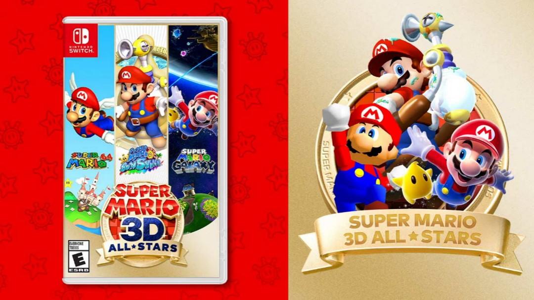 PRE ORDER Nintendo Switch Super Mario 3D All Stars Video Gaming