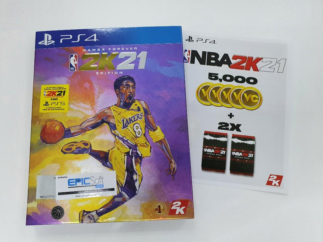 R3 Nba 2k21 Mamba Forever Edition Ps4 Toys Games Video Gaming Video Games On Carousell