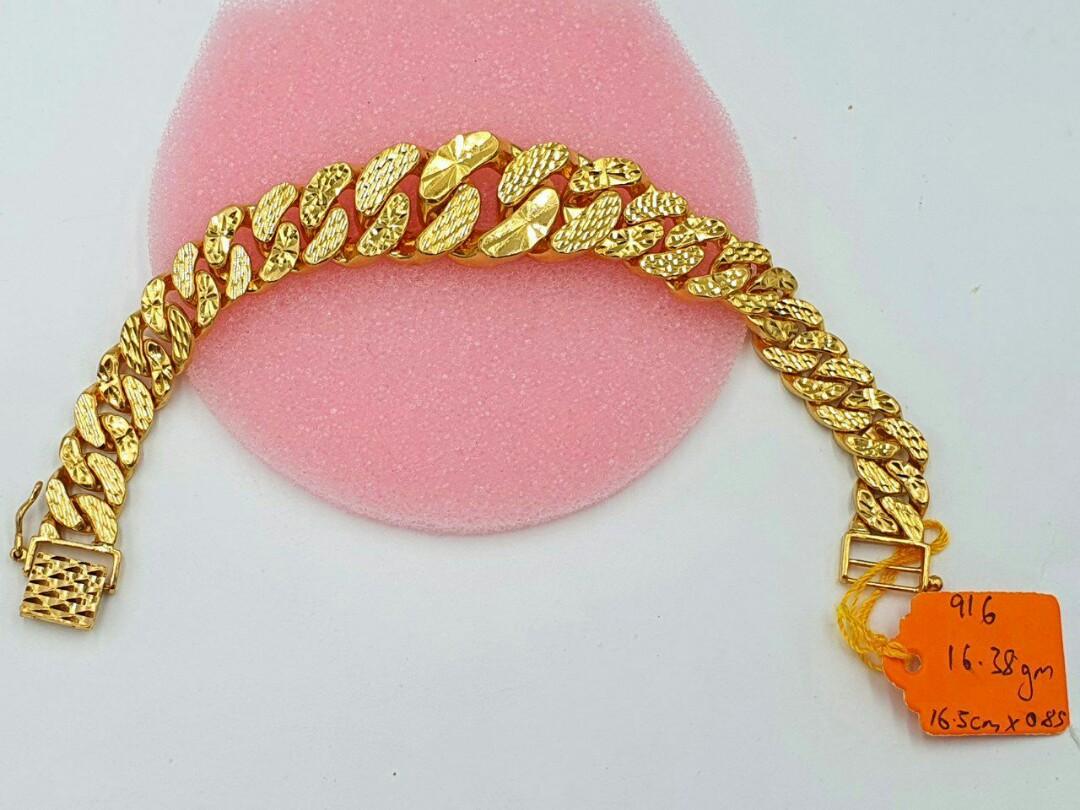 Rantai Tangan Emas 916 Women S Fashion Jewellery On Carousell