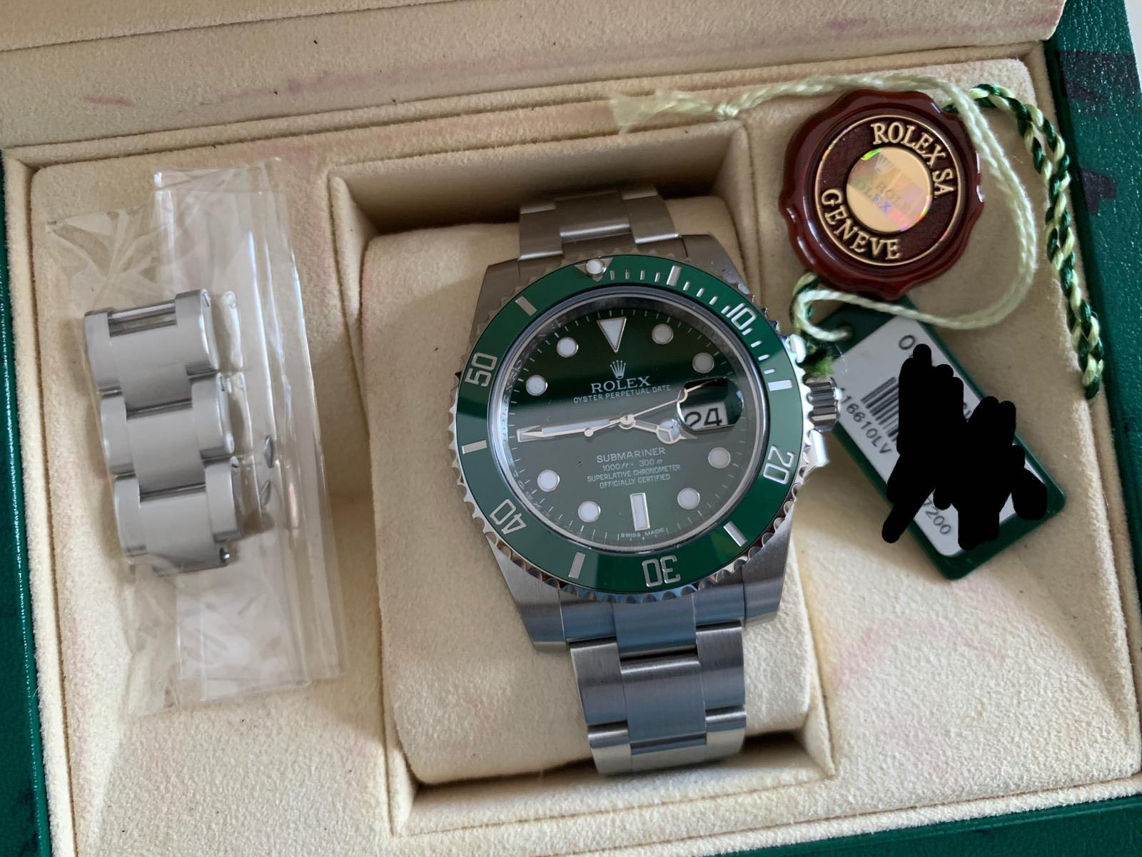 rolex hulk rare