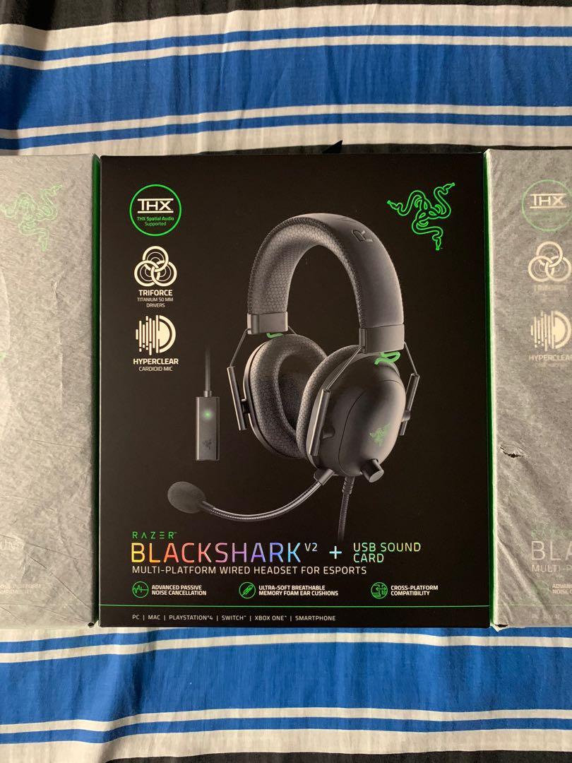 razer blackshark v2 usb sound card