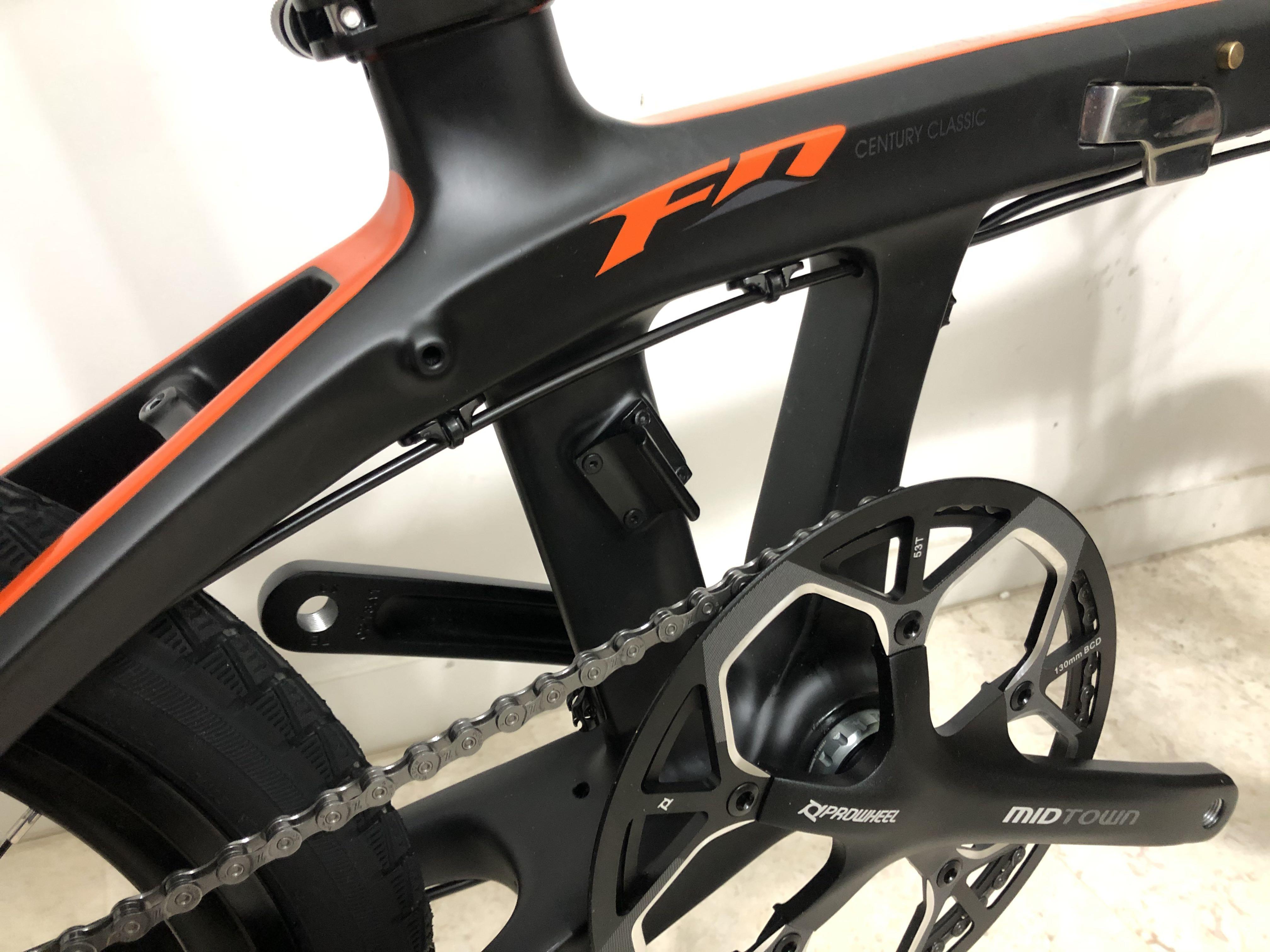 READY STOCK Sava Z1 Carbon Fibre Folding Bike Sports Equipment Bicycles Parts Bicycles on Carousell