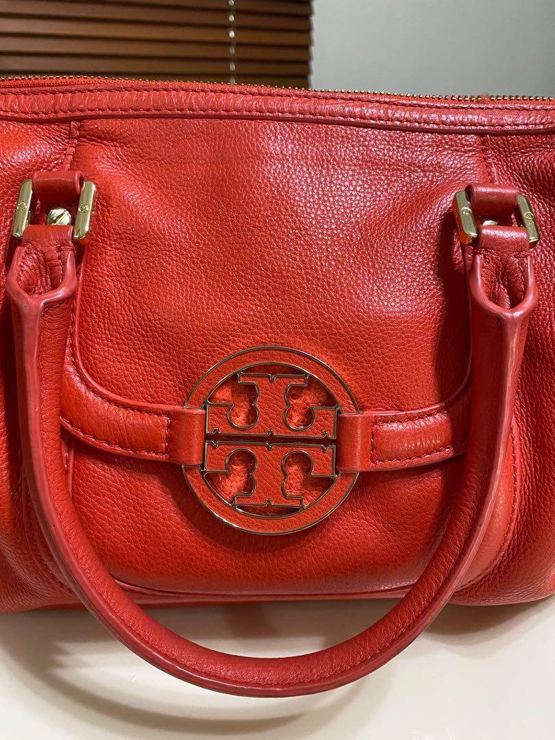 red tory burch bag