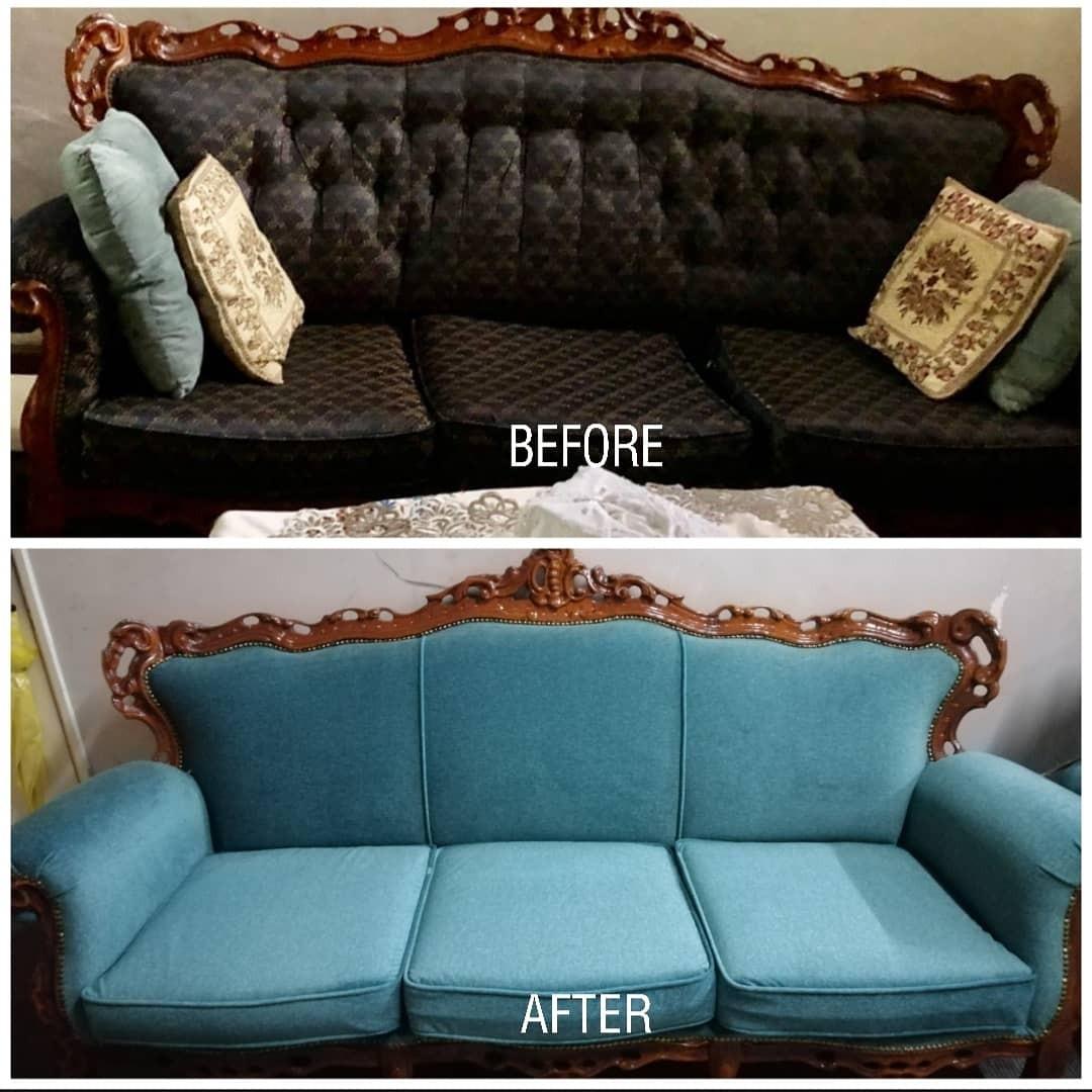Repair sofa dan kerusi, Furniture & Home Living, Furniture, Sofas on