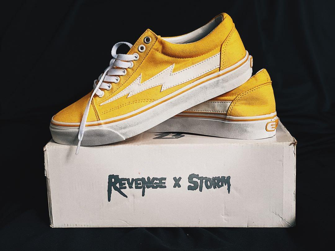 Revenge x storm yellow vans hot sale