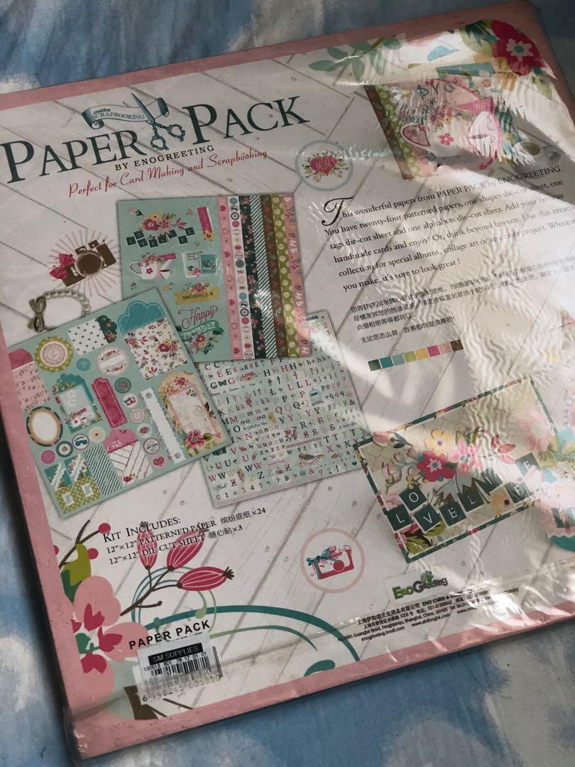 Scrapbook Materials (Category: Craft Supplies & Tools) located in Mandaluyong City. Submitted by declutteryng12 (Listing ID 1033039125, Image 2). Description: Big scrapbook set 12”x12” Last price posted MOP: BDO, Chinabank, or GCash SF/ Delivery c/o Buyer or pick up in Boni, Mandaluyong.