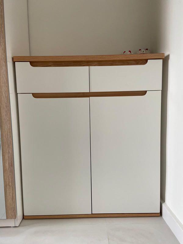 Shoe Cabinet With Drawers Furniture Shelves Drawers On Carousell