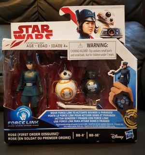 STAR WARS Force Link Rose and BB8 2 Pack 3.75 Collectible Action Figure