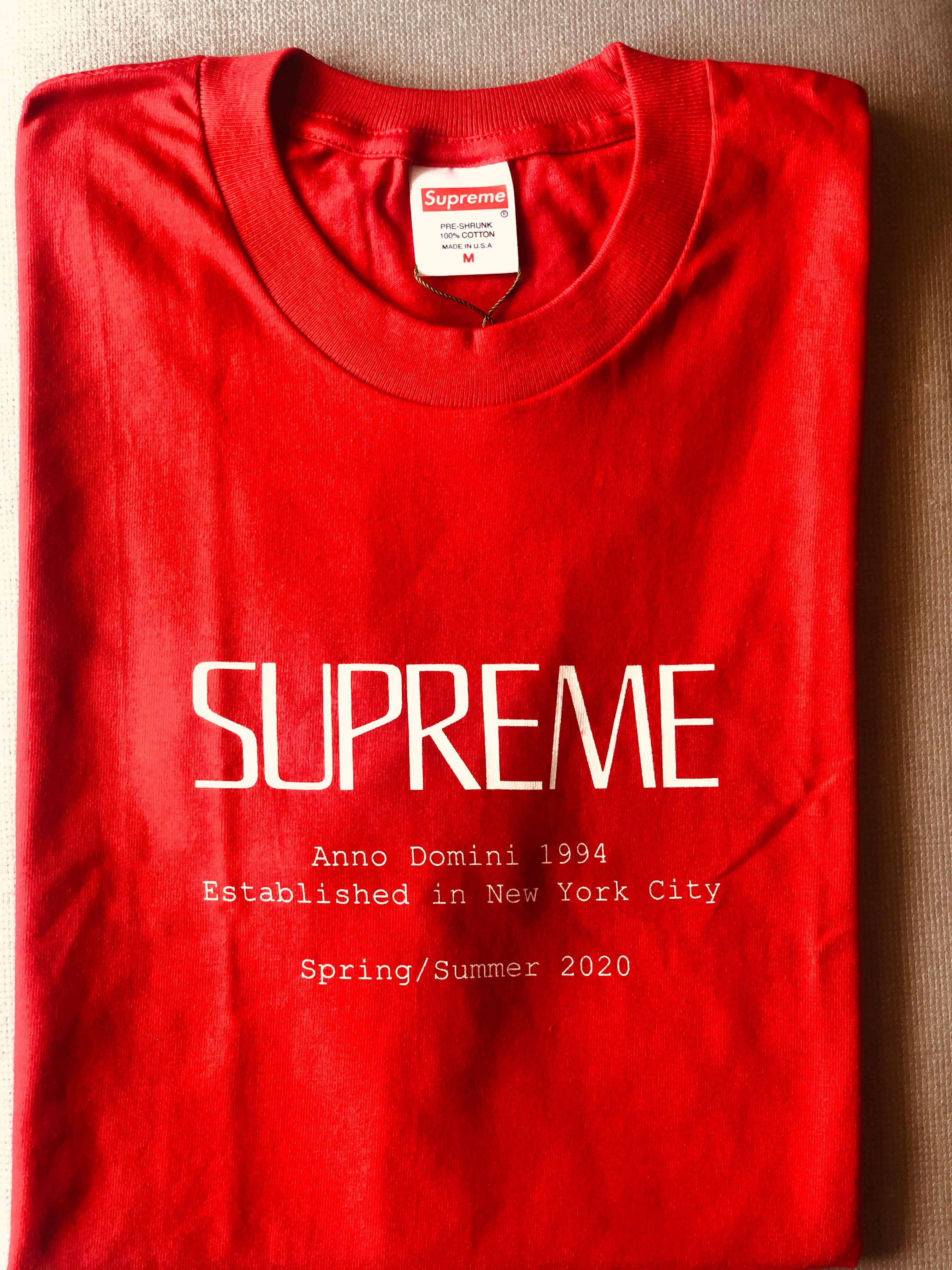 supreme domino tee