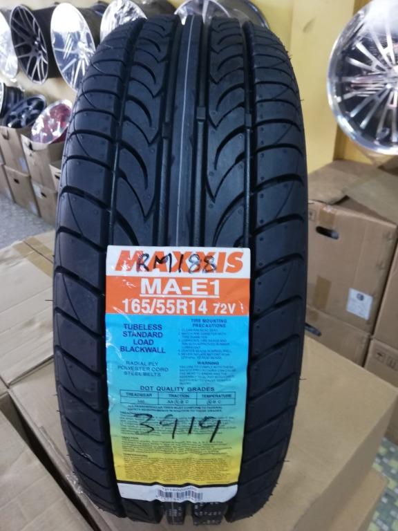 Harga Tayar Kereta 165 55 R14