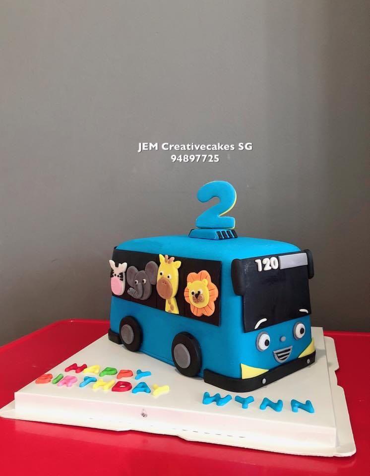 Tayo the Little Bus, Season 1 Birthday cake Birthday cake, bus, compact  Car, blue png | PNGEgg