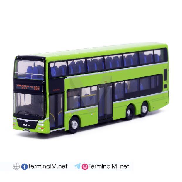 Tiny SG 06 MAN A95 SG Bus Diecast Model SMRT not SBS Transit Go Ahead Tower LTA SG06 1 110