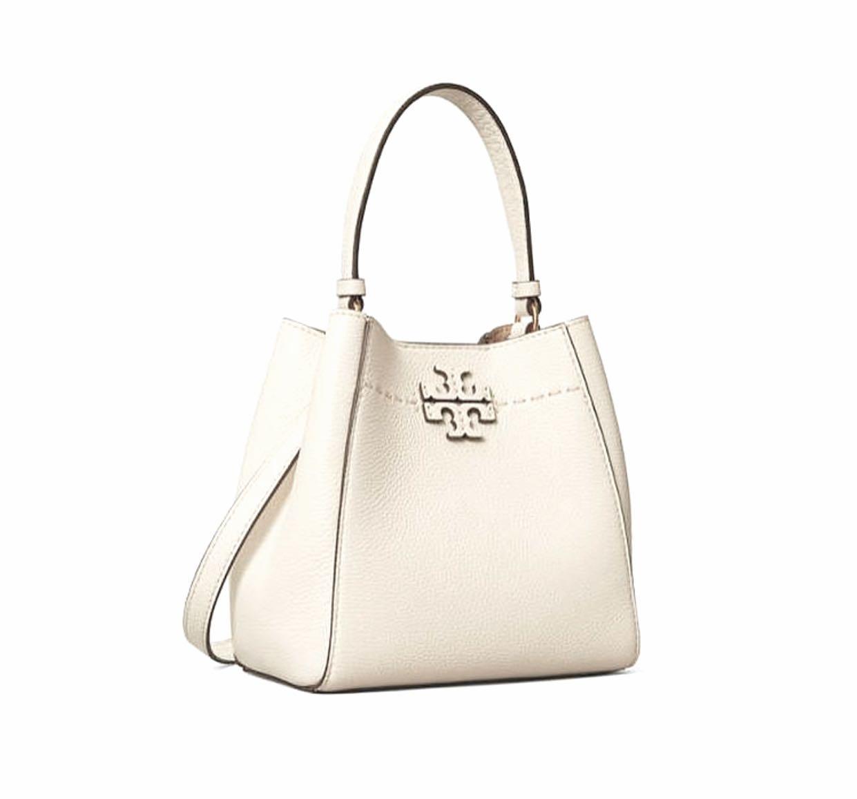 Tory Burch McGraw small bucket bag, Luxury, Bags & Wallets on 