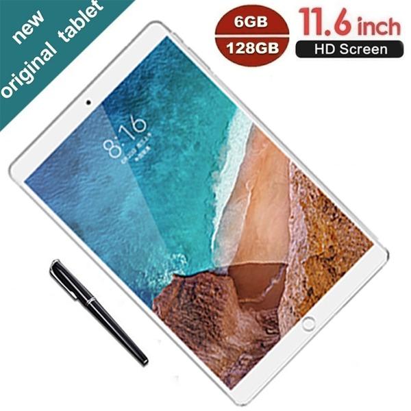 Triple Camera Tablet Pc 11 6inch Ram 6 Gb Rom 128gb 4g Dual Sim Card Mobile Phones Tablets Android Phones Others On Carousell