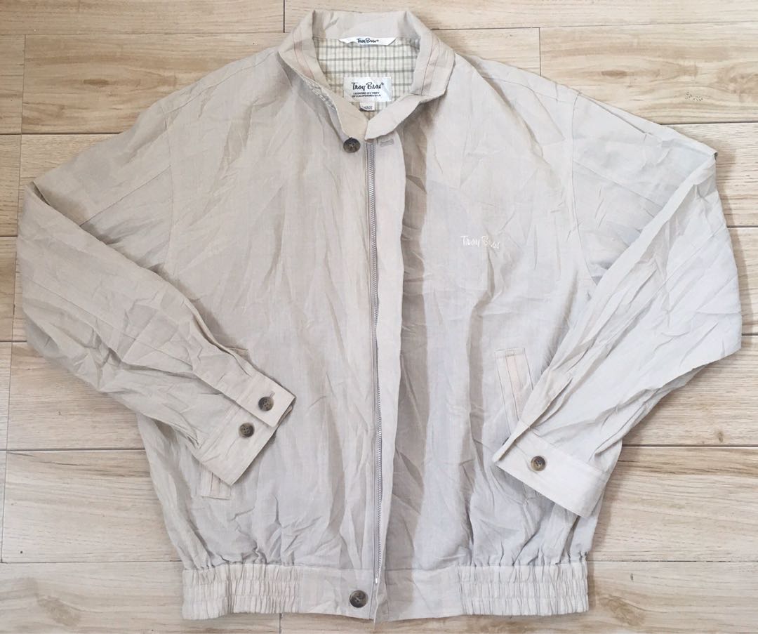 Troy Bros Vintage Jacket, Men's Fashion, Tops & Sets, Hoodies on Carousell