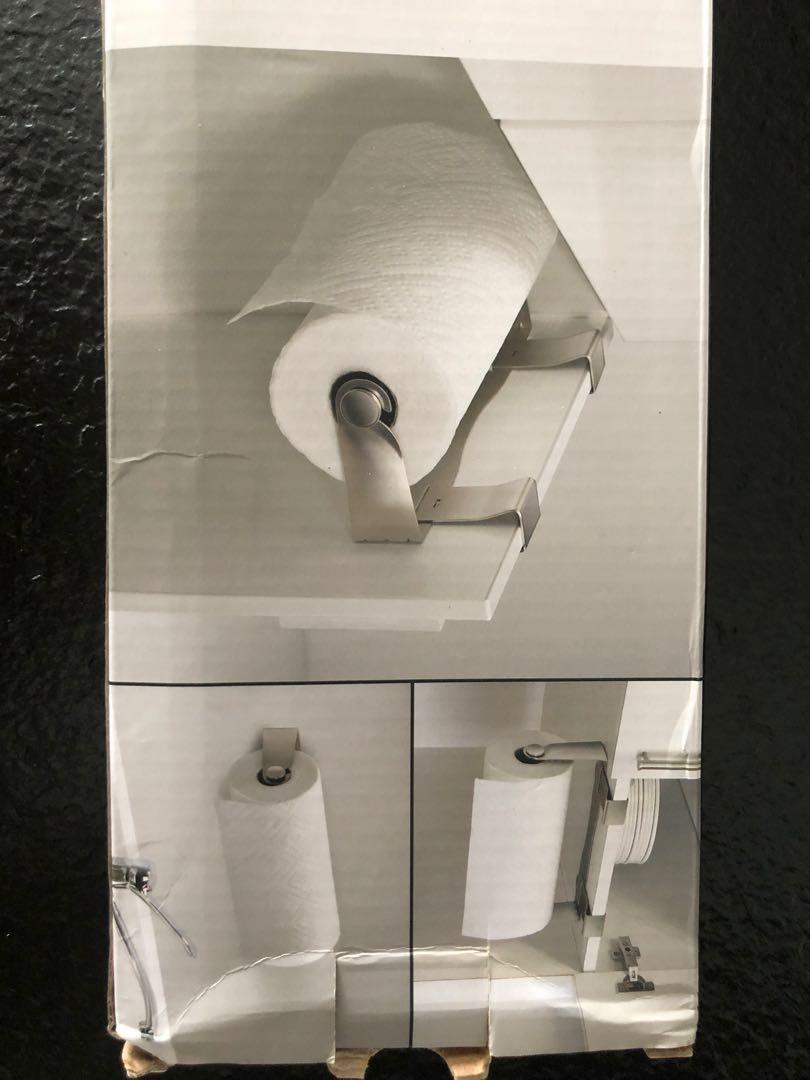 umbra towel set on Umbra Mountie Kitchen Paper Towel Holder Home Appliances Kitchenware On Carousell