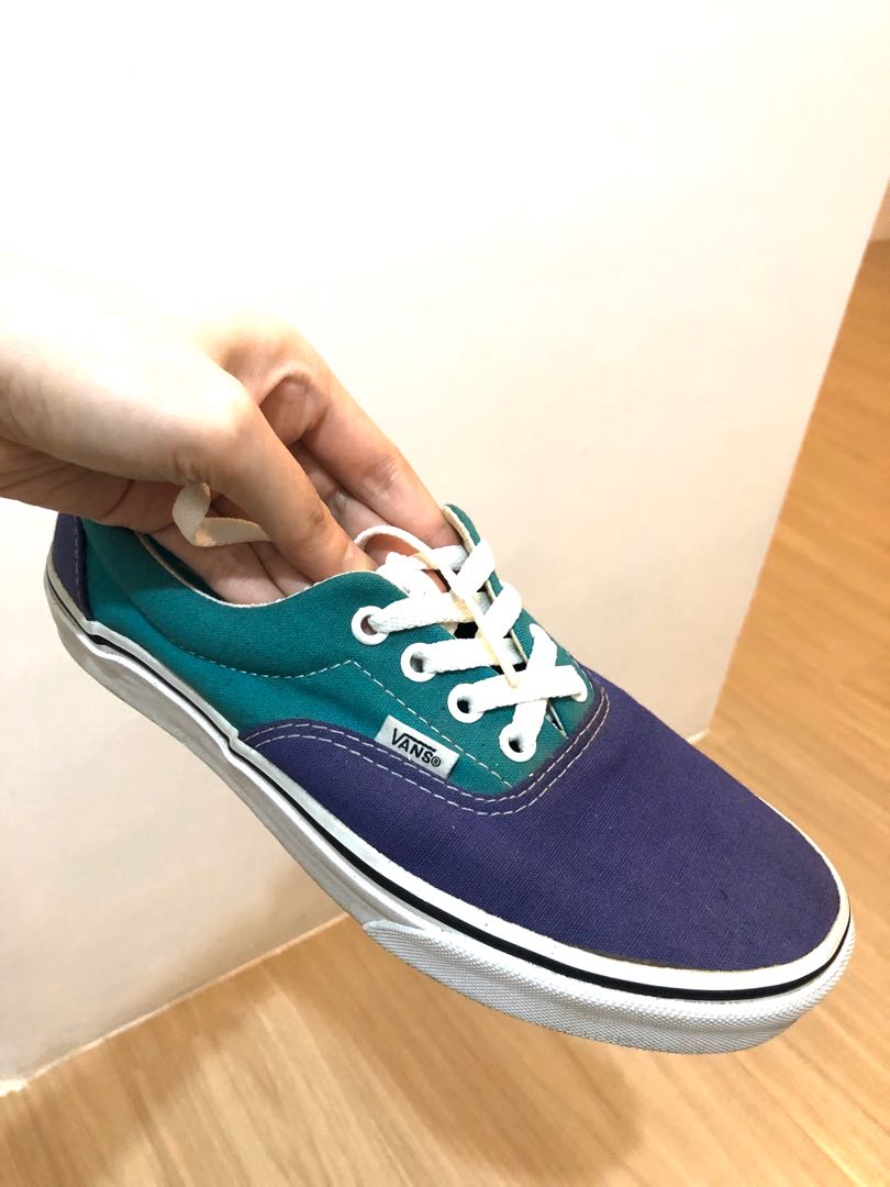 blue purple vans