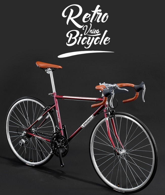 retro road bicycle