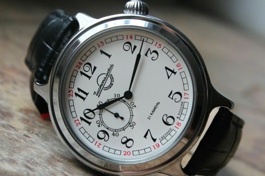 Vostok Retro K43 Automatic Watch White Dial. Inspired by the original