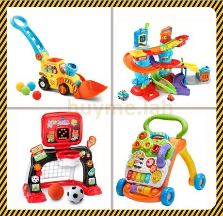 vtech pop bulldozer