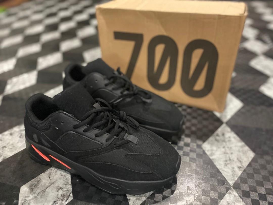 Yeezy 700 black ornge Size 41 43 7 9uk Rm215.00 pos sm 1.1 copy Reflective