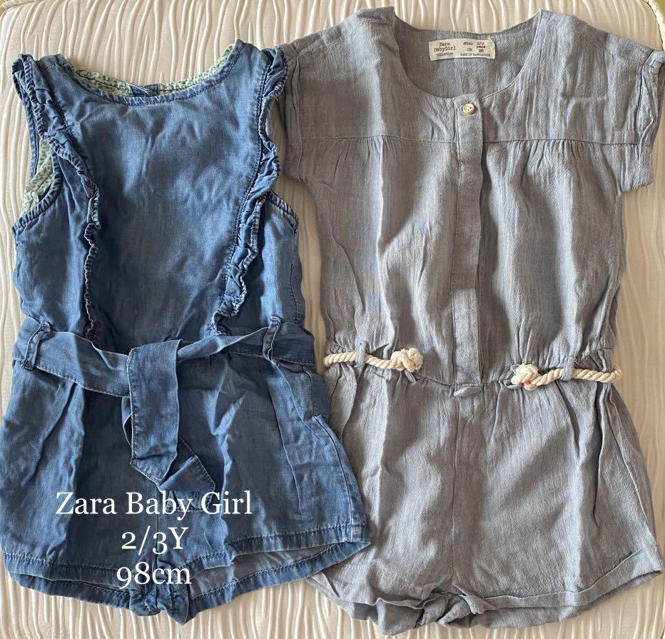 zara baby girl romper