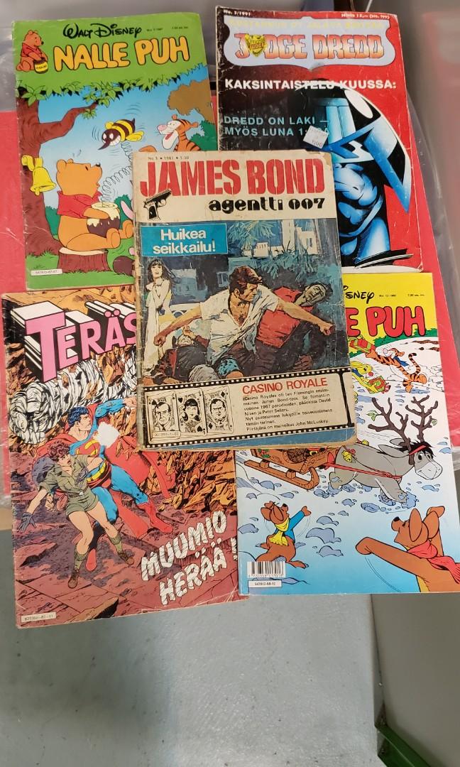 1980年代英文漫畫書共5本 書本 文具 漫畫 Carousell