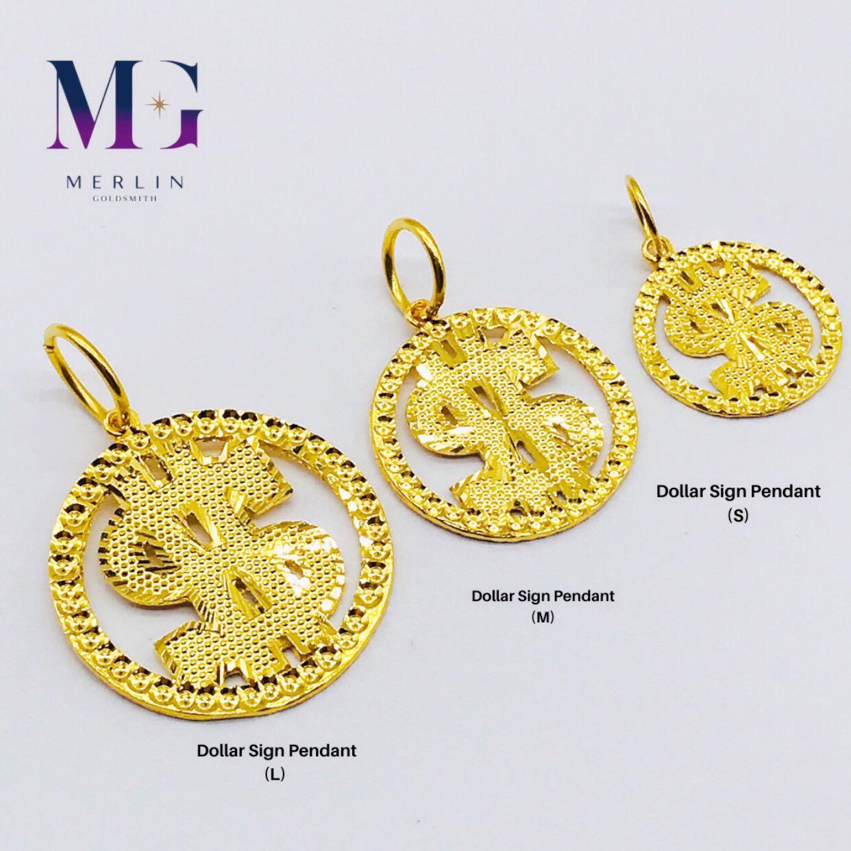 Gold shop dollar locket