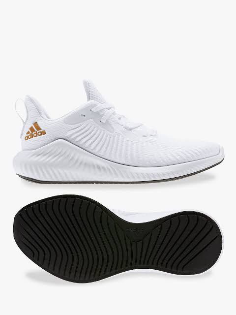 adidas bounce white shoes