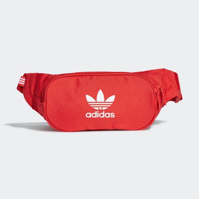adidas essential crossbody bag pink