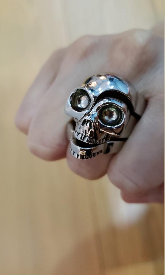 Divided skull ring online