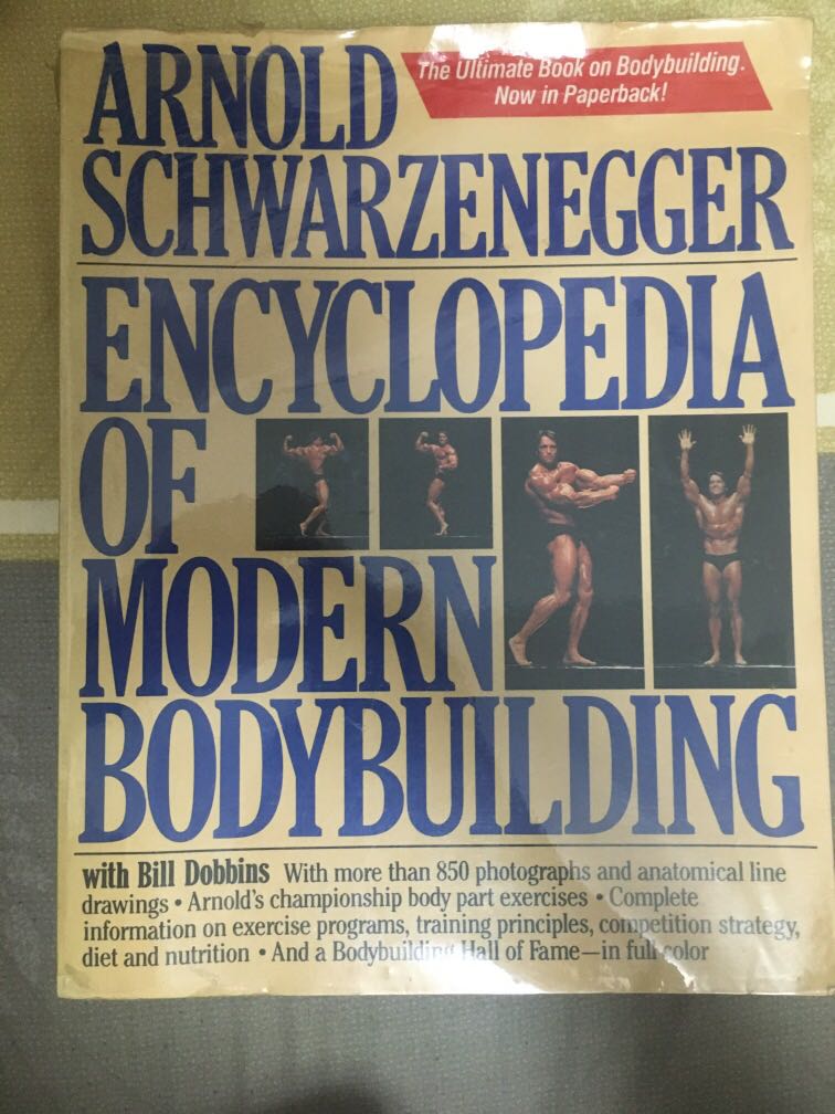 Arnold Schwarzenegger Encyclopedia Of Modern Bodybuilding