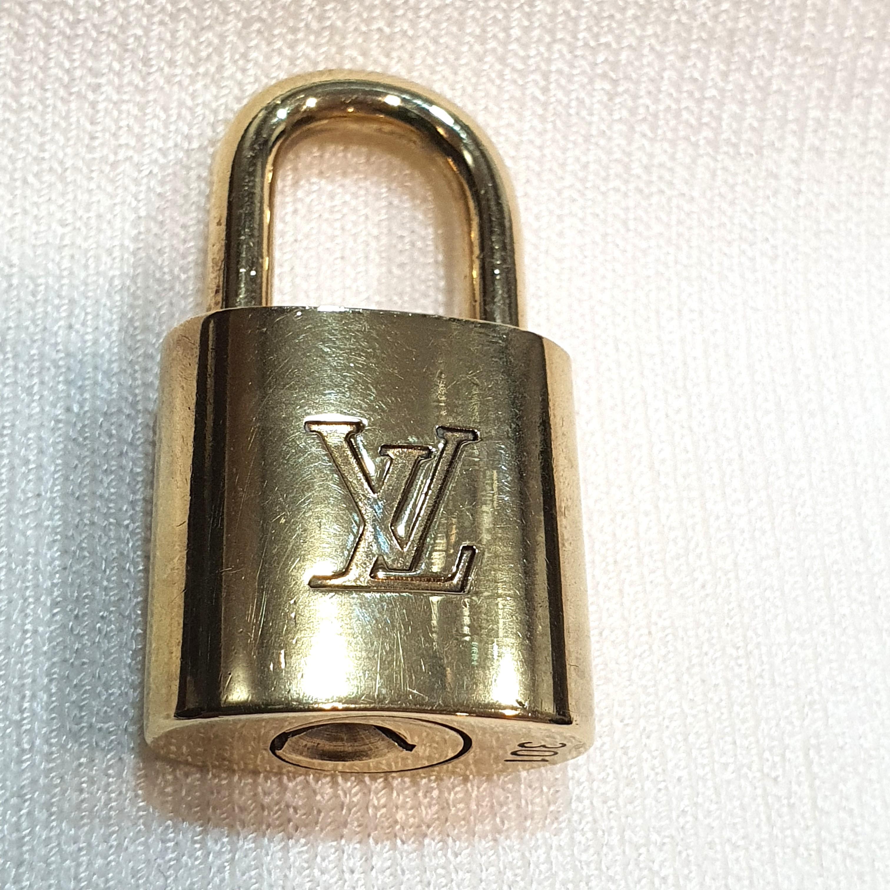 Louis vuitton Padlock and Key, Luxury, Accessories on Carousell
